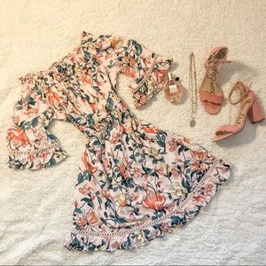 OTS Floral Dress